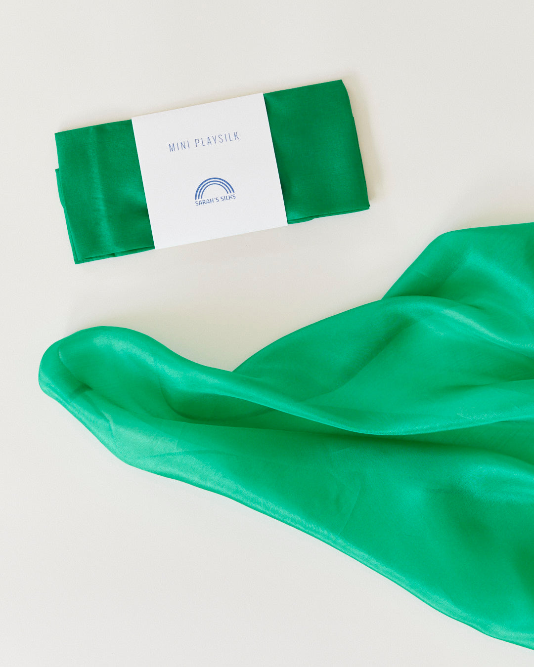 Sarah's Silks Emerald Playsilk