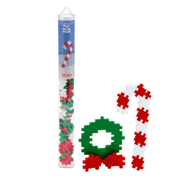 Plus-Plus Tube - Holiday Mix