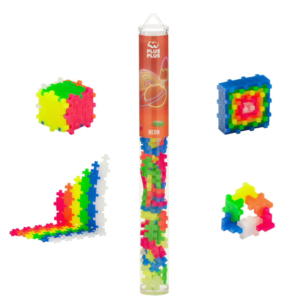 Plus-Plus Tube - Neon Mix