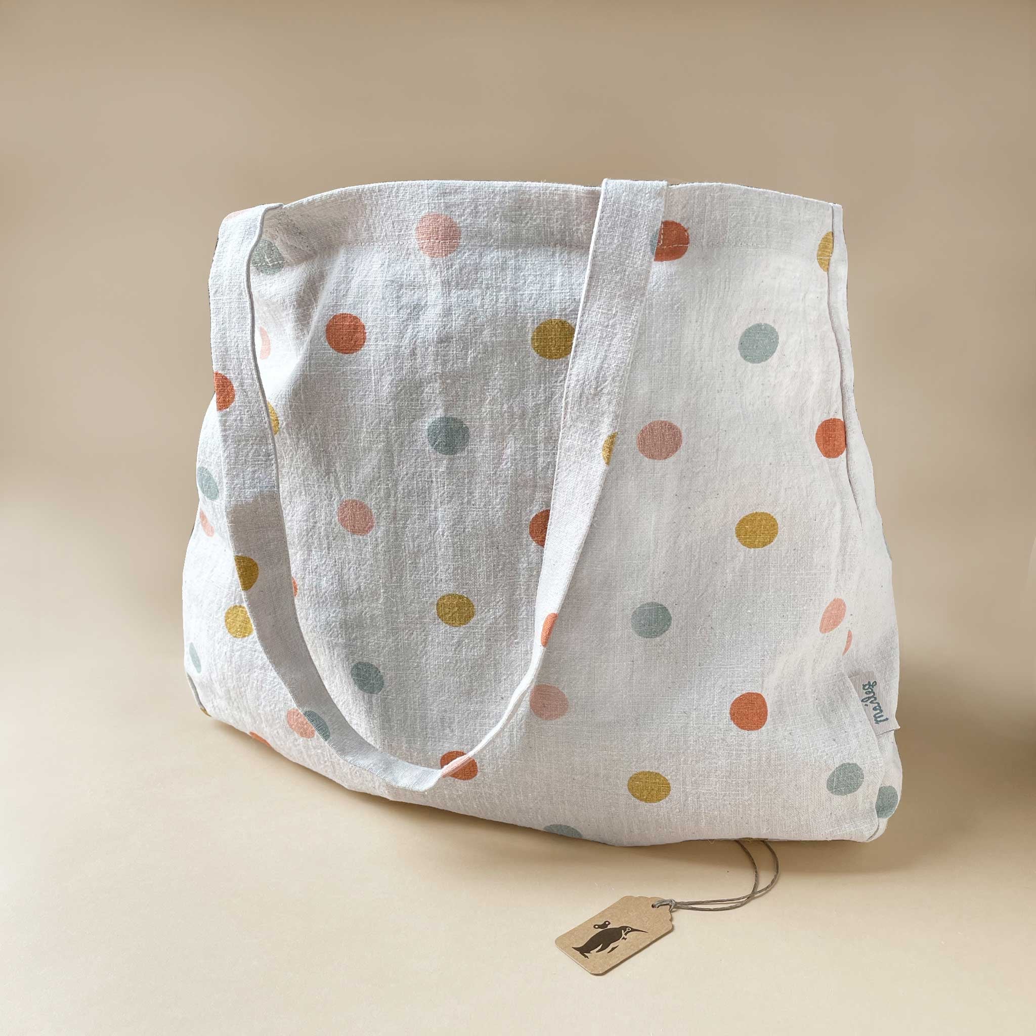 Polka Spot Tote Bag | Small