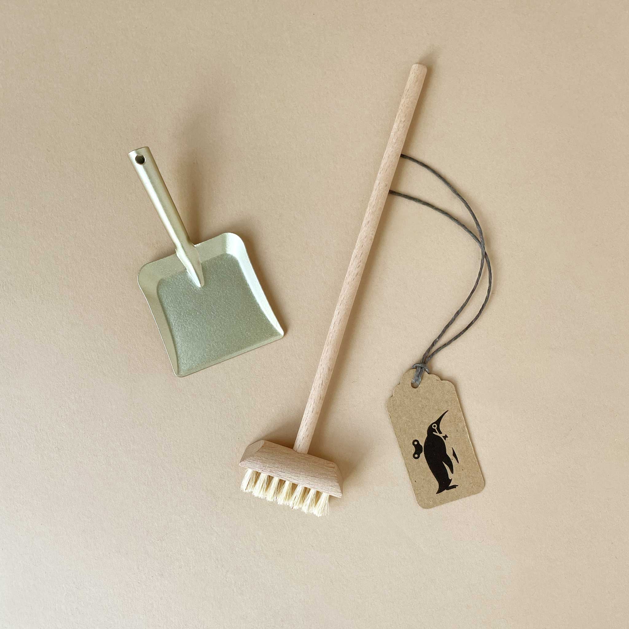 Pretend Play Furniture | Mini Broom & Dust Pan