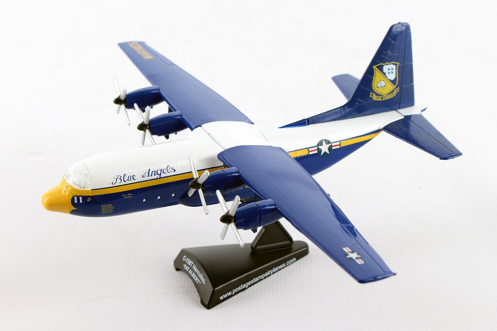 Lockheed Martin C-130 Hercules “Fat Albert” Blue Angeles 1/200 Scale Model