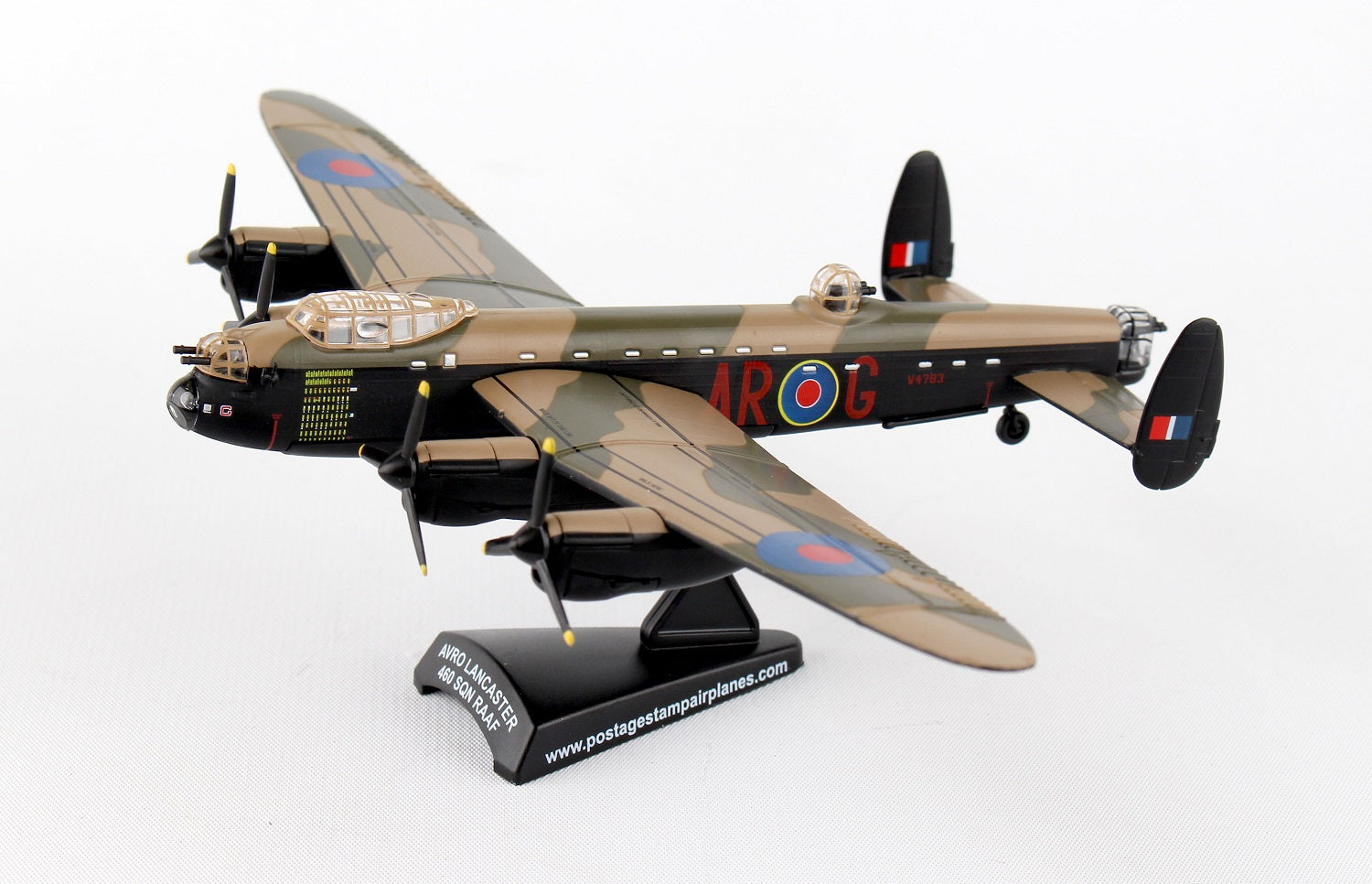 Avro Lancaster RAAF “G For George” 1/150  Scale Model By Daron Postage Stamp