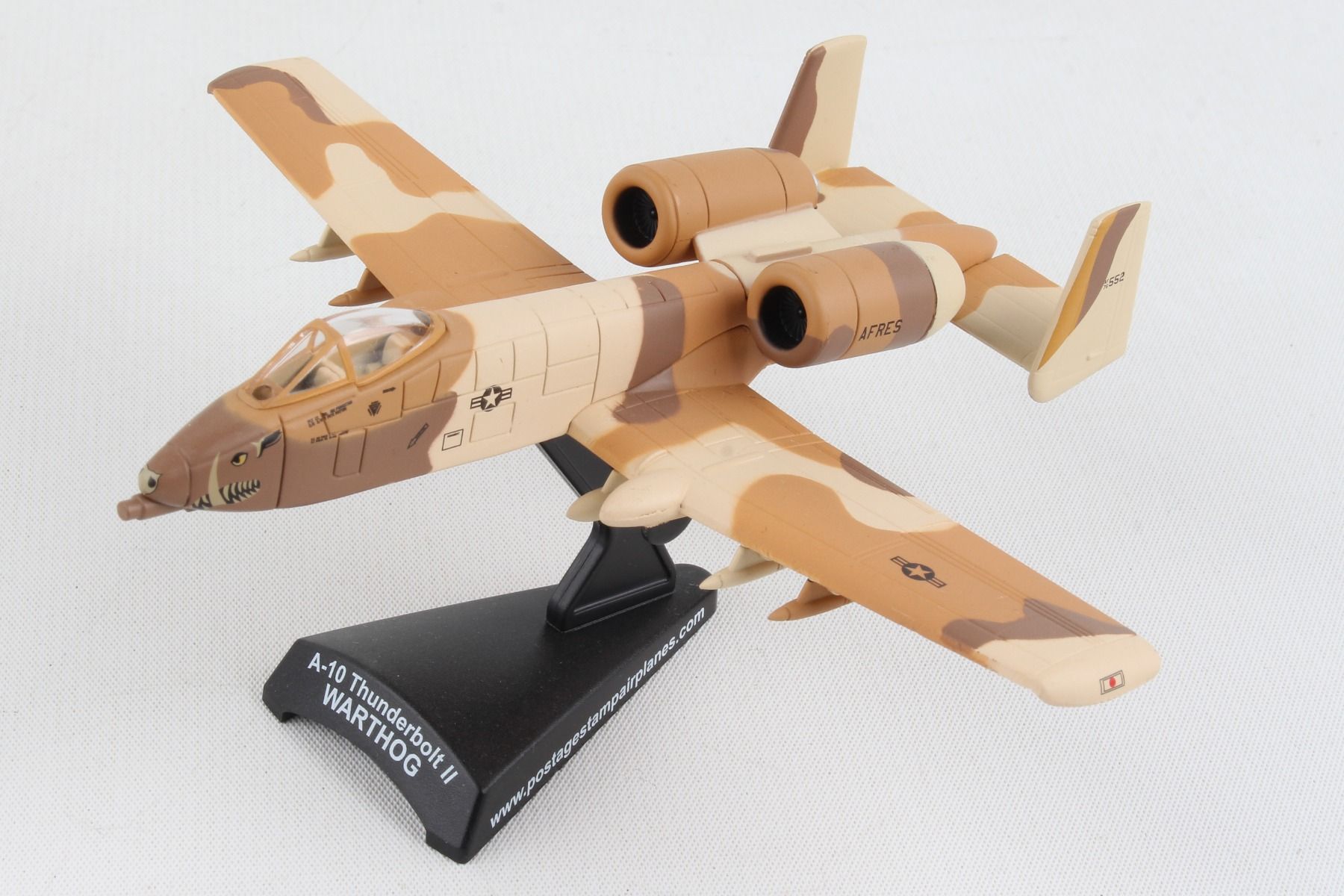 Fairchild Republic A-10 Thunderbolt II (Warthog), 1:140 Scale Diecast Model