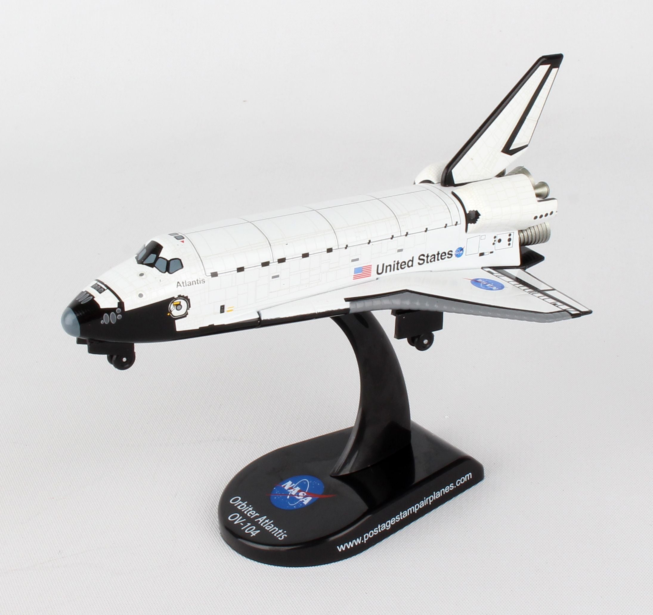 Rockwell International Space Shuttle Orbiter Atlantis 1/300 Scale Model