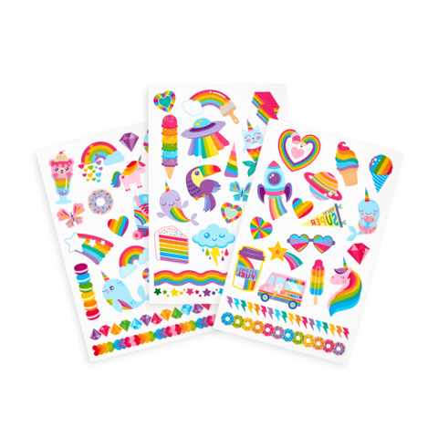 Over the Rainbow TATTOO-PALOOZA TEMPORARY TATTOOS