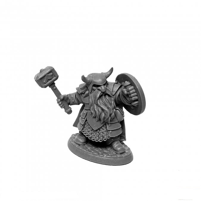 Reaper Miniatures Borin Ironbow Dwarf 28mm Scale Plastic Figure