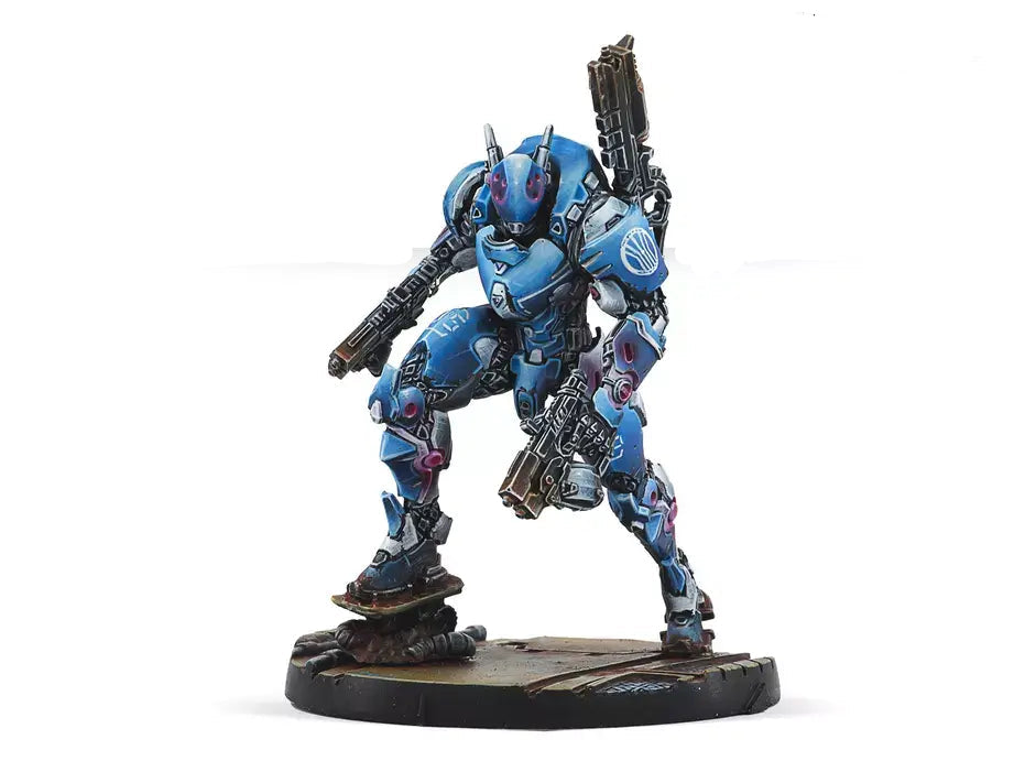 Corvus Belli Infinity Reinforcements Squalos Mk-II PanOceanian Armored Cavalry Miniature