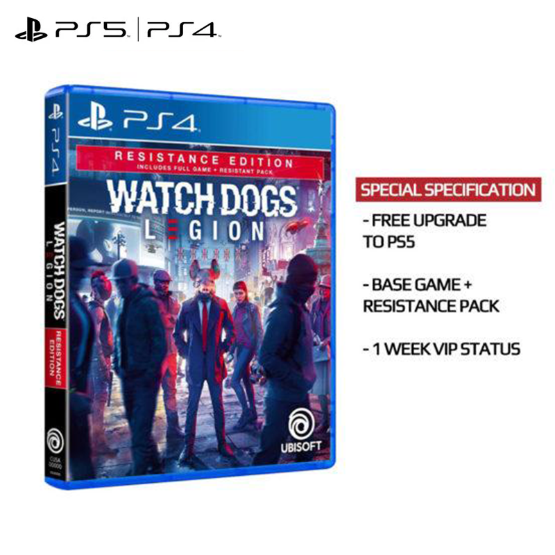 Ps4 Watchdogs Legion – Resistance Edition [R3]