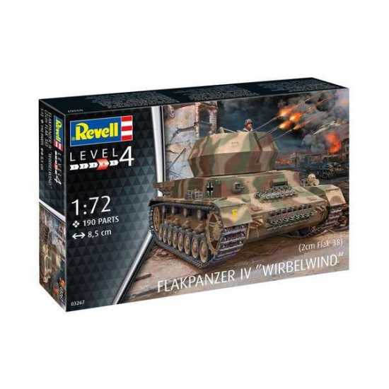Flakpanzer IV “Wirbelwind” 1/72 Scale Model Kit