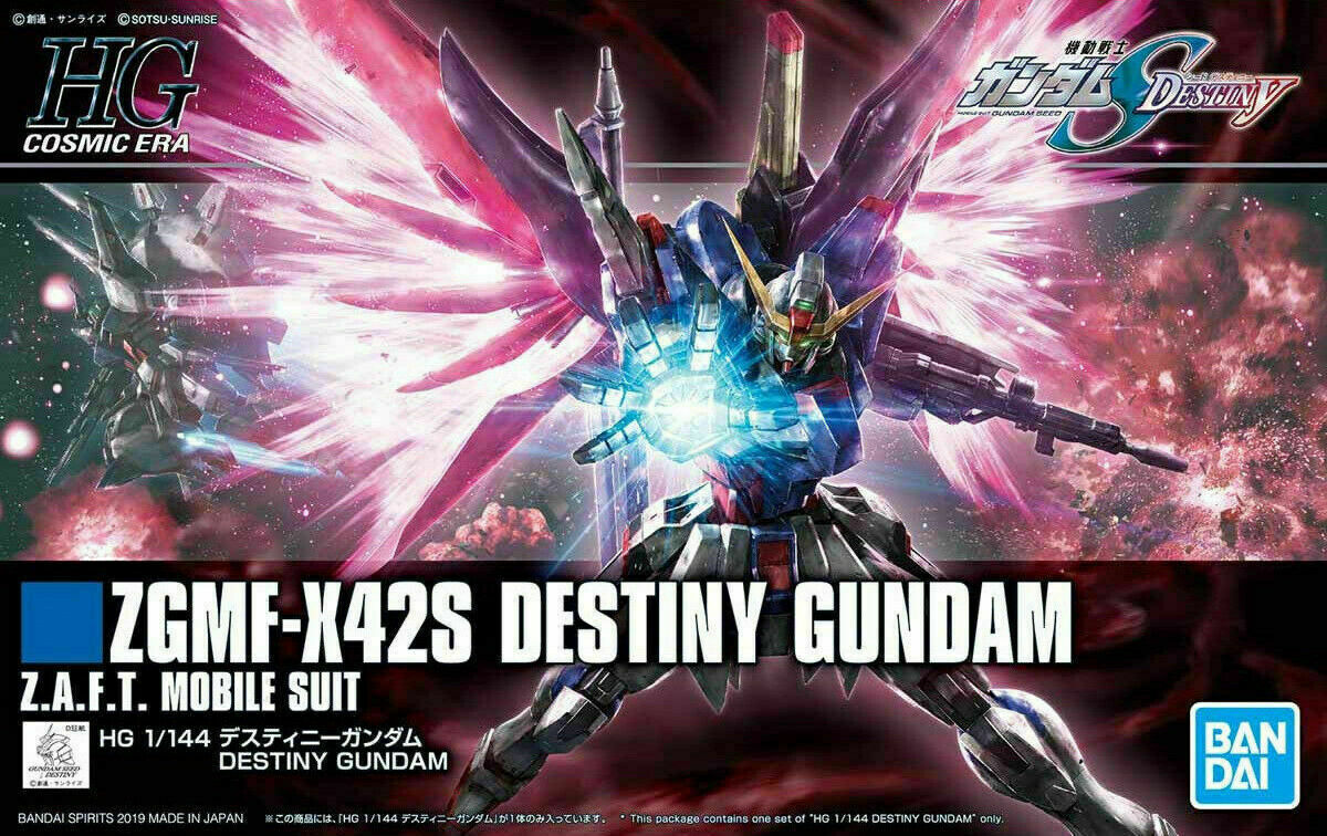 Gundam Seed Destiny High Grade ZGMF-X42S Destiny 1/144 Scale Model Kit