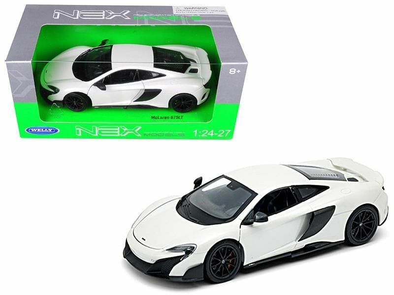 Maclaren 675LT Coupe (White) , 1/24-27 Scale Diecast Car