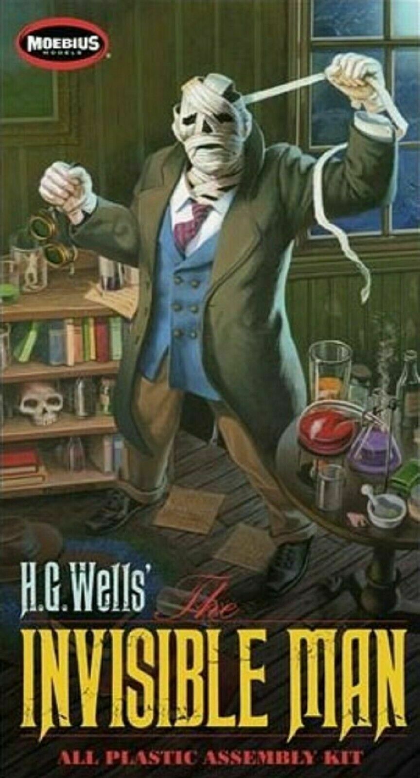 H.G. Wells The Invisible Man 1/8 Scale Model Kit