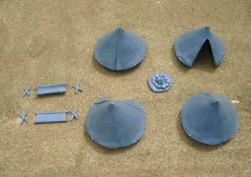 Bell Tents 28 mm Scale Scenery