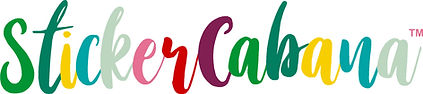 Sticker Cabana Waterproof Sticker - Small