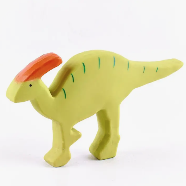 Tikiri Baby Parasaurolophus Natural Organic Rubber Toy