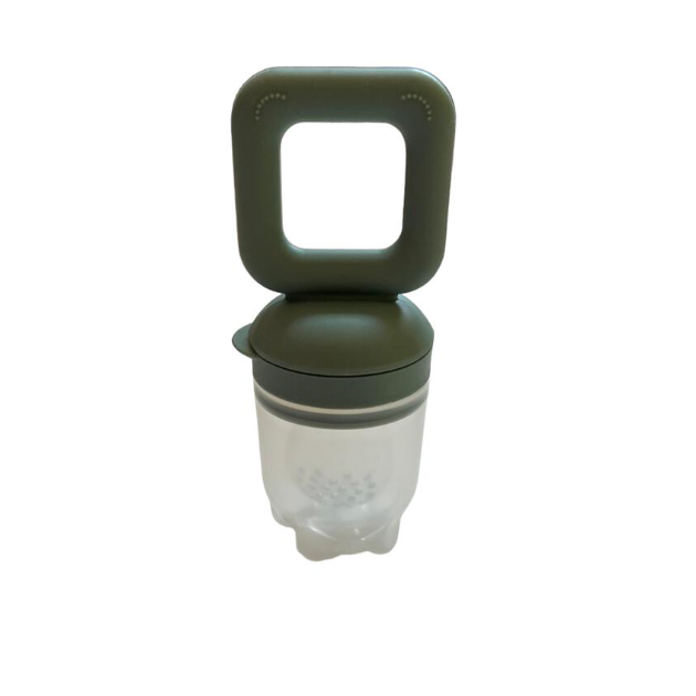 Three Hearts Modern Teething Accessories Silicone Fruit Feeder Teether