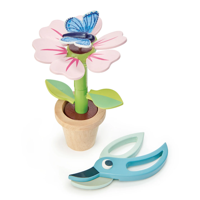 Tender Leaf Blossom Flowerpot Set