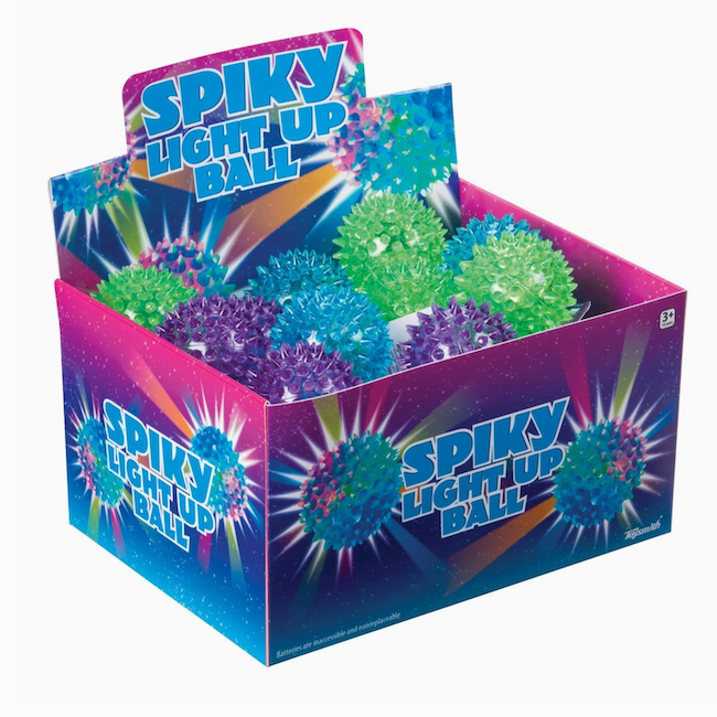 Toysmith Flashing Spiky Ball