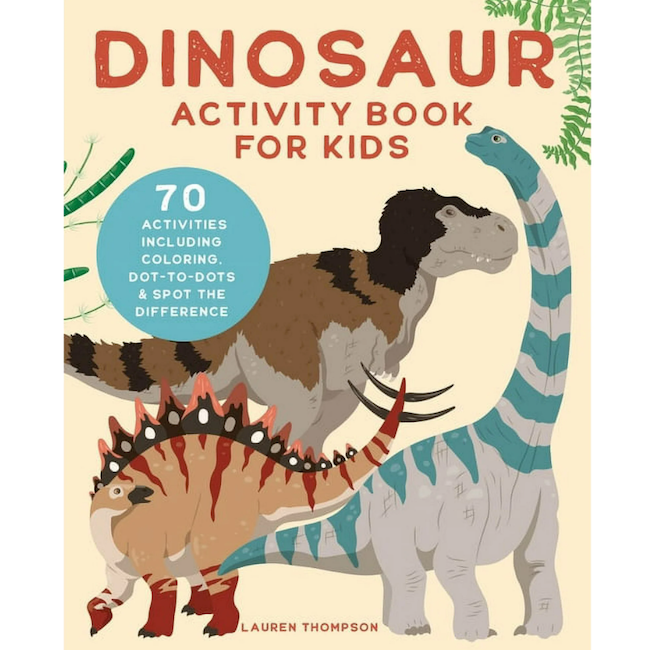 Sourcebooks Dinosaur Activity Book For Kids
