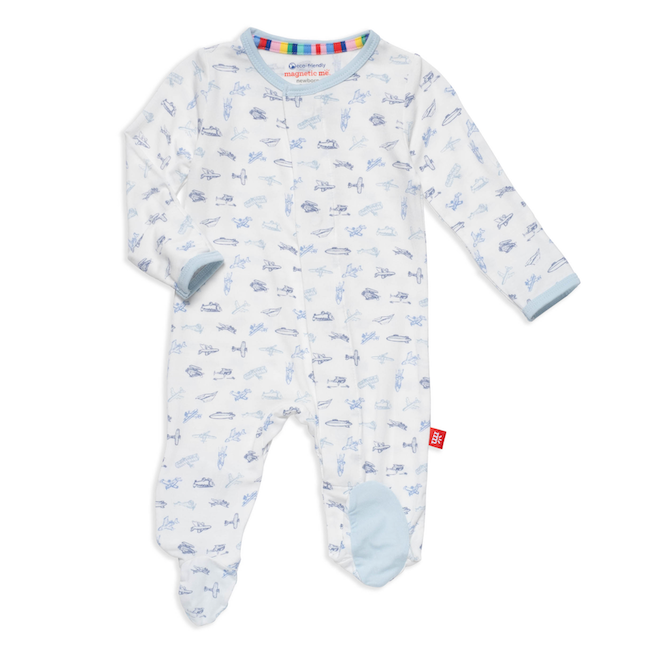 Magnetic Me Airplanes Modal Magnetic Footie