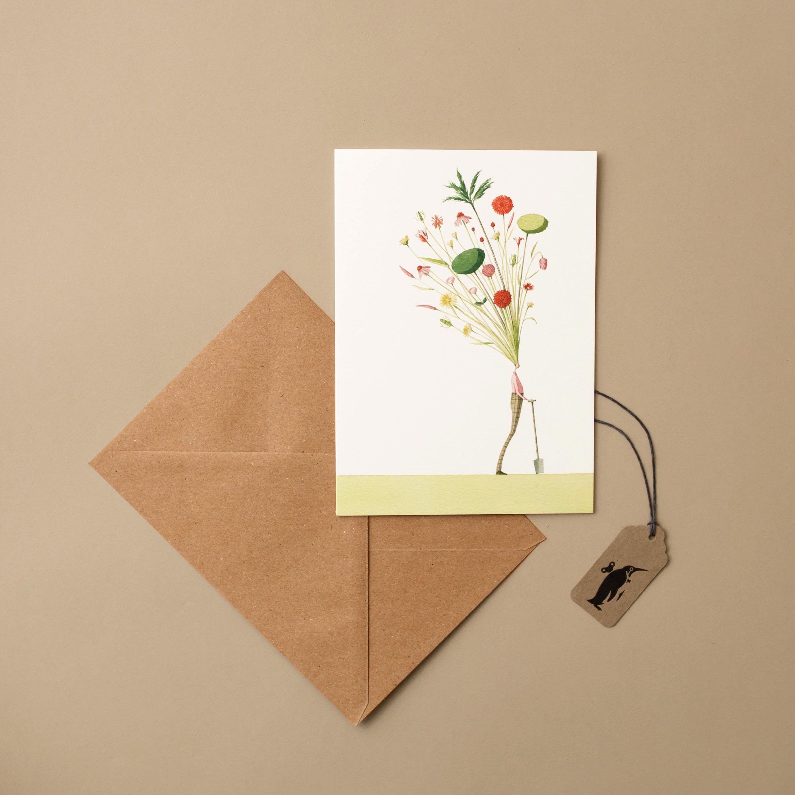 Seed Head Greeting Card