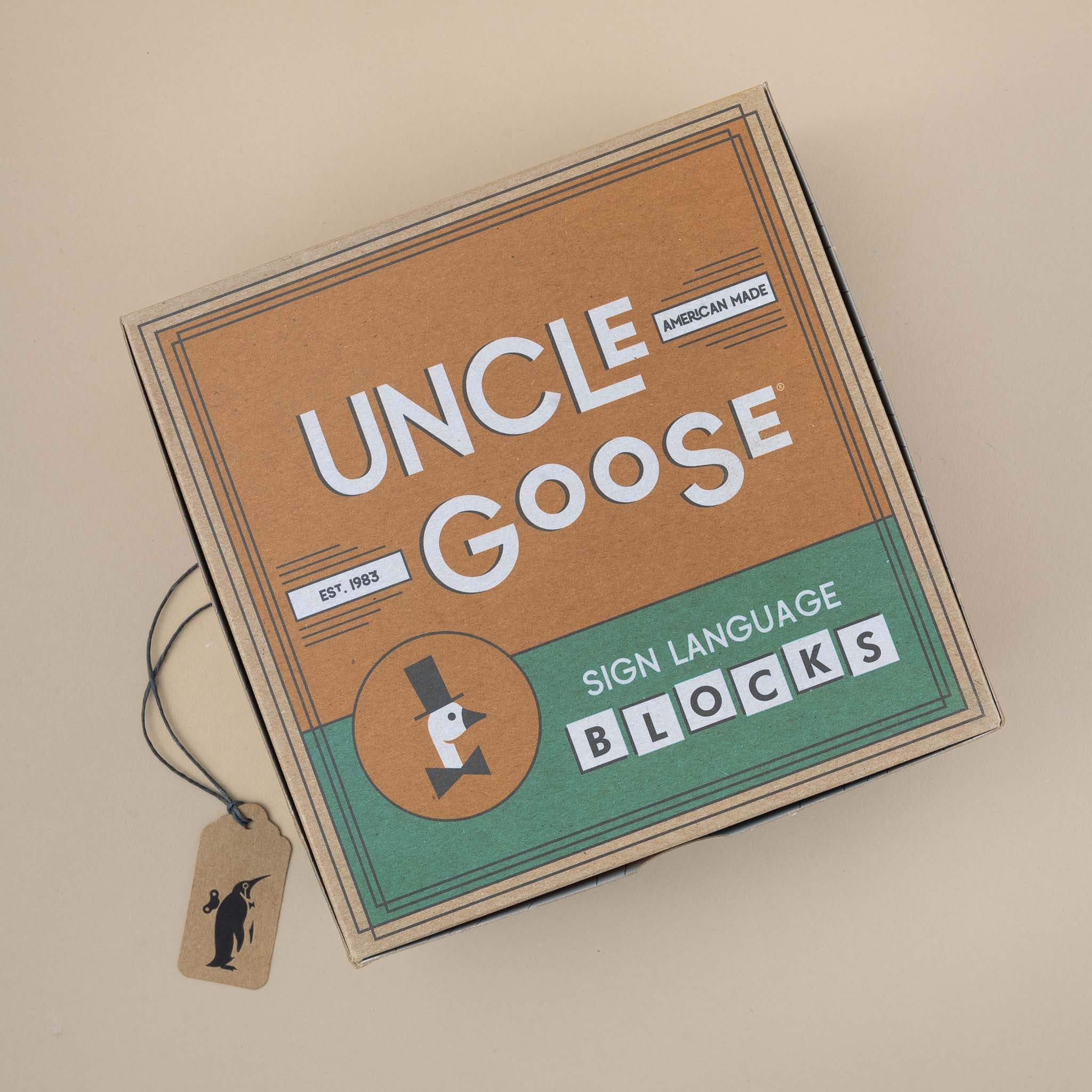 Wooden Block Set | Sign Language