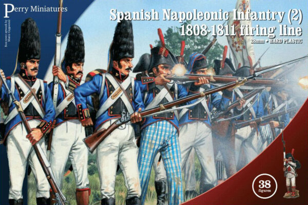 Perry Miniatures Spanish Napoleonic Infantry (2) Firing Line 1808–1811 28mm Scale Plastic Figures