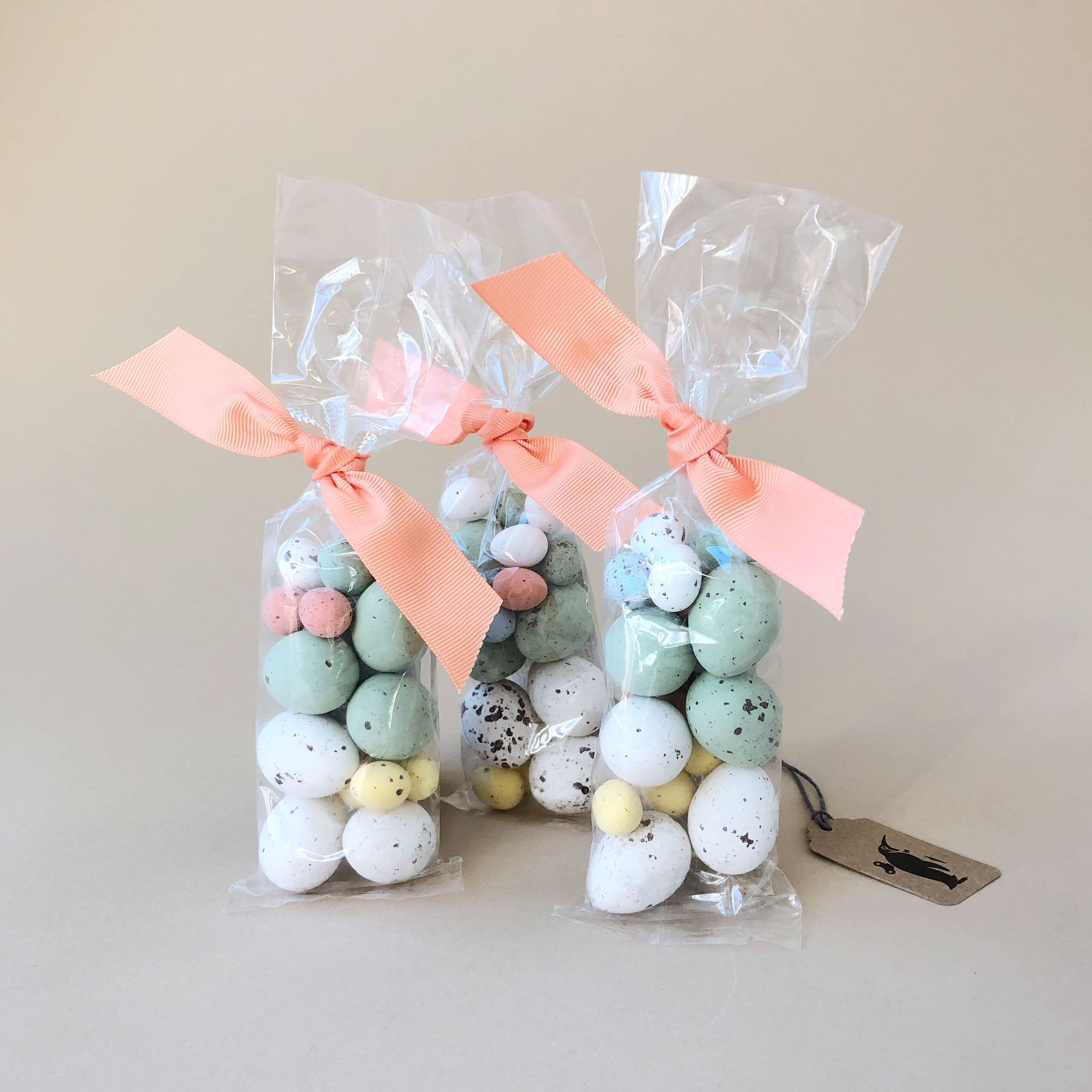 Speckled Hazelnut Truffle Eggs