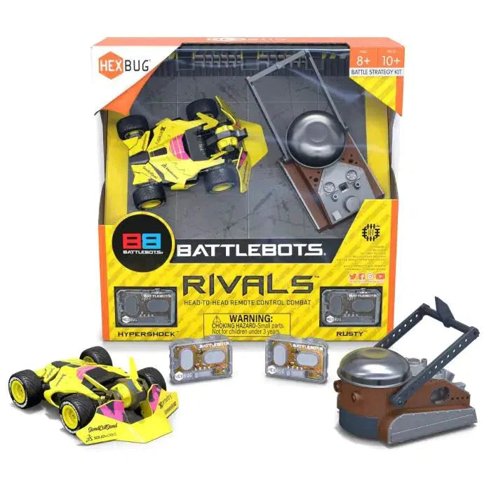 Hexbug Battlebots Rivals V6 - HyperShock vs Rusty