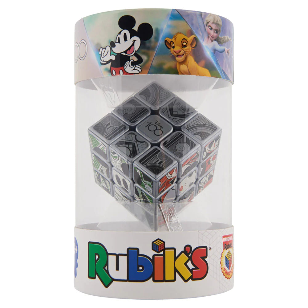 Rubik's 3 x 3 Disney 100th Anniversary Metallic Platinum Cube