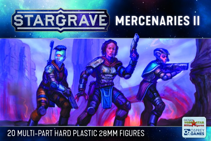 Stargrave Mercenaries II 28mm Female Miniatures