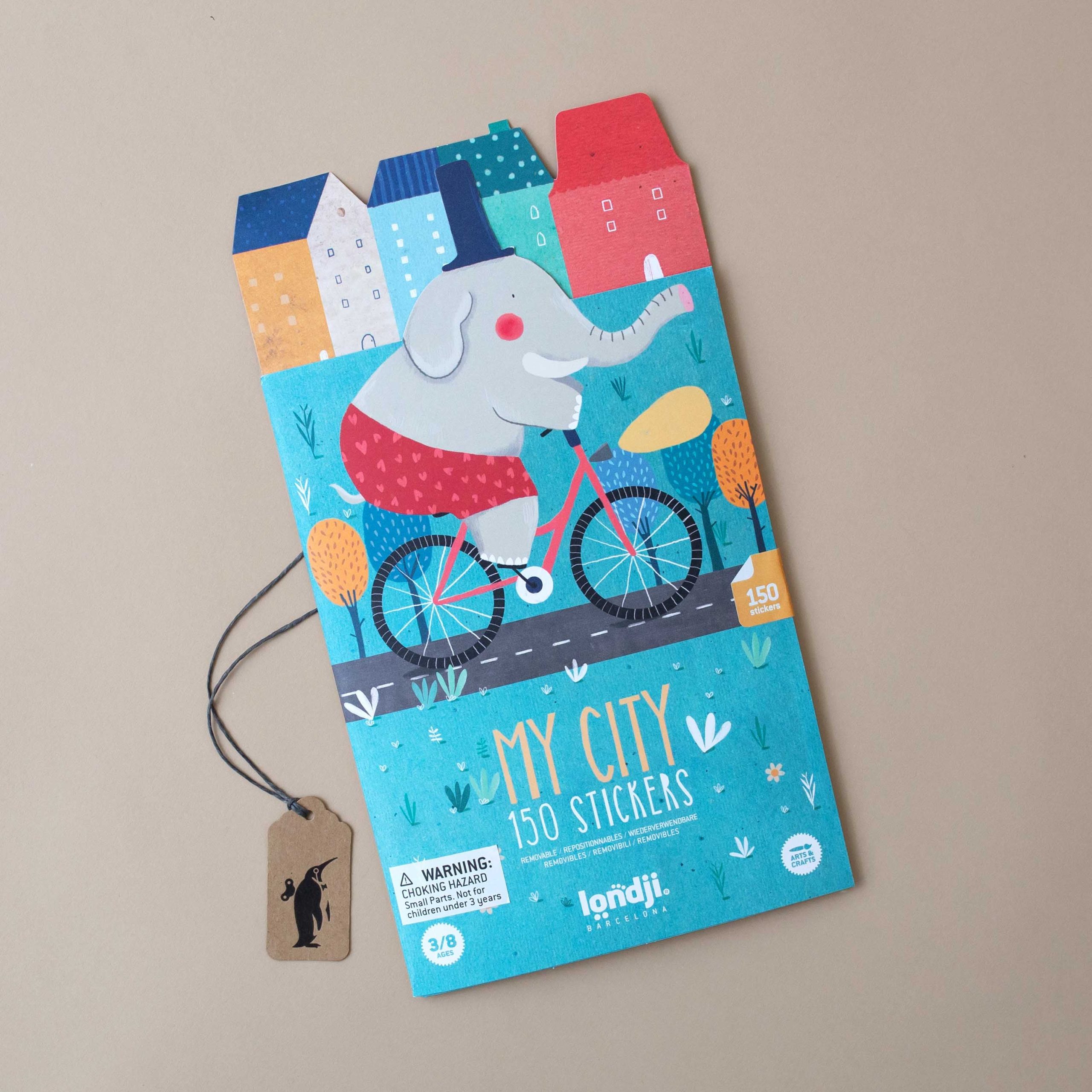 Sticker Activity Book | My City
