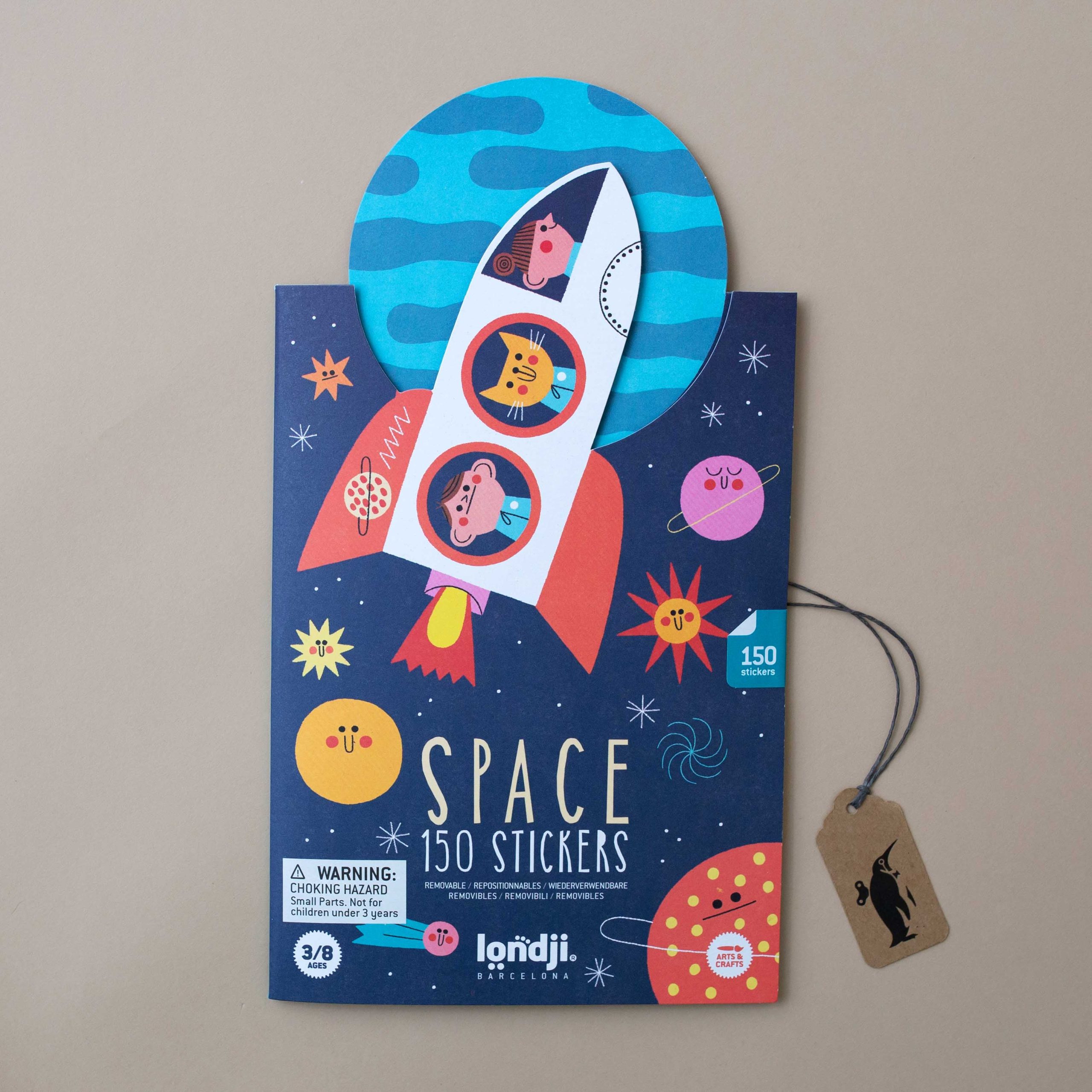 Sticker Activity Book | My Space