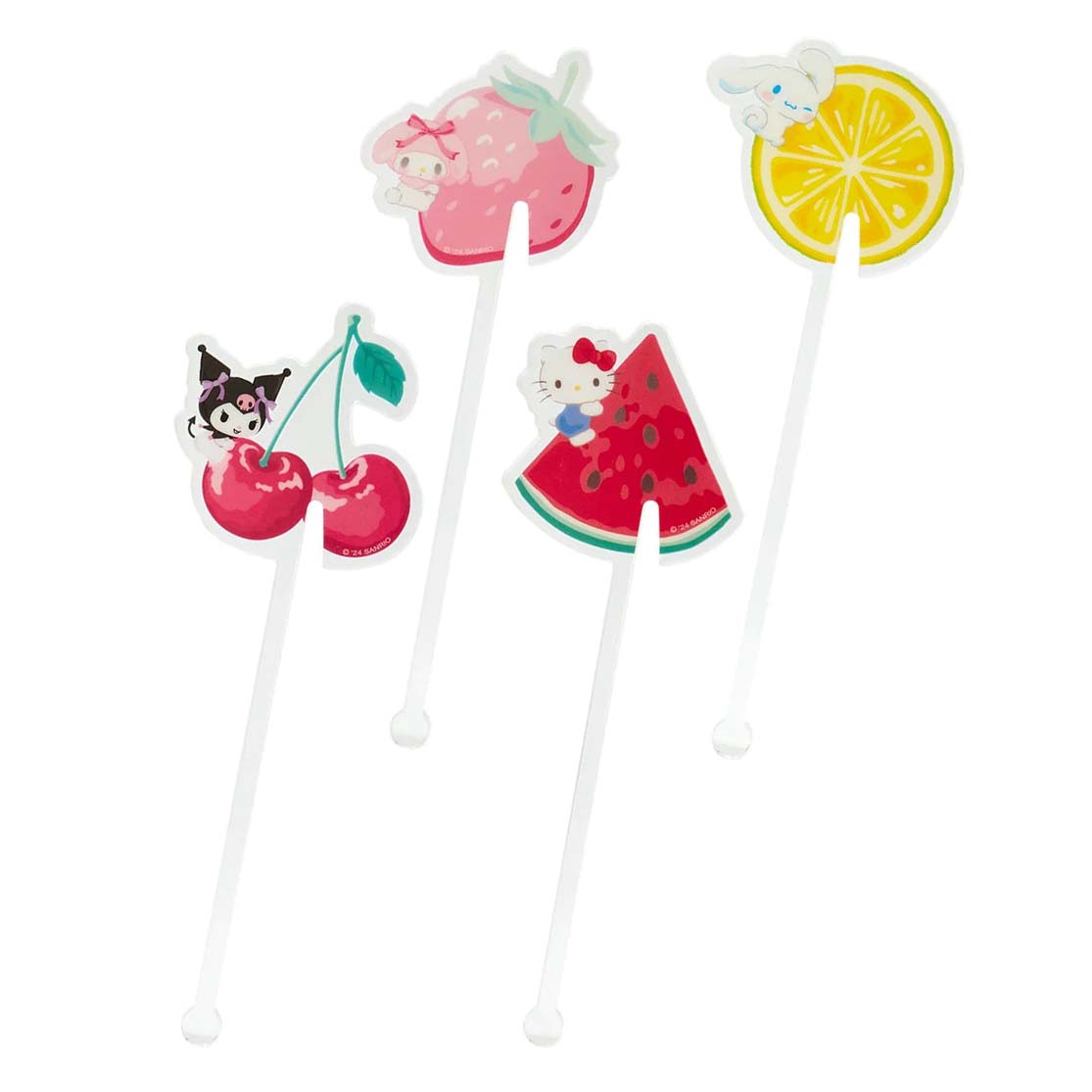 Japan Sanrio Stirrer Stick (Fruit)