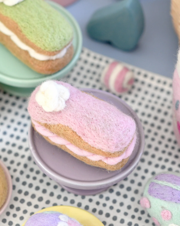 Pre-Order Felt Strawberry Eclair (Ships in August)
