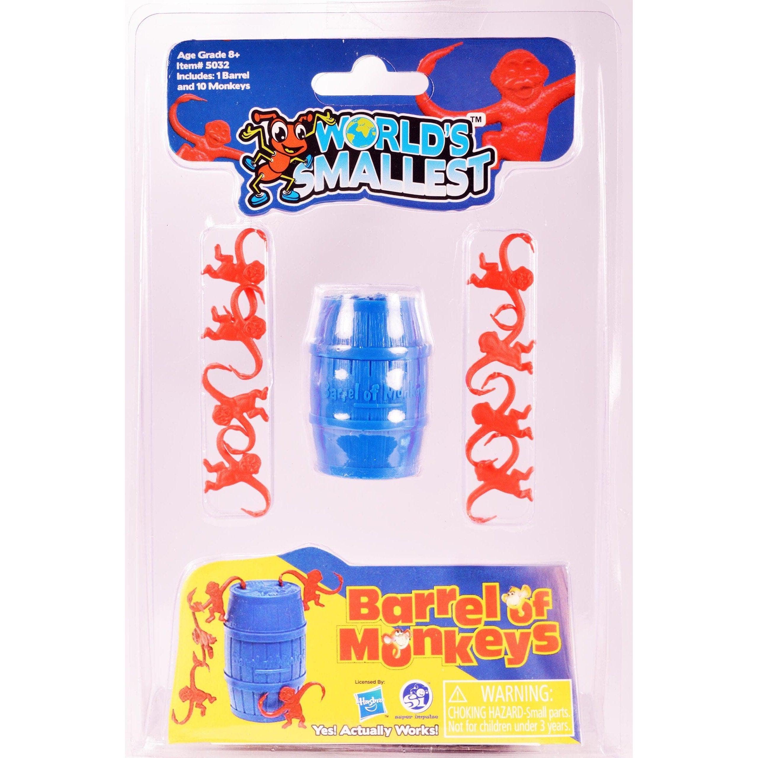 World's Smallest Barrel of Monkeys