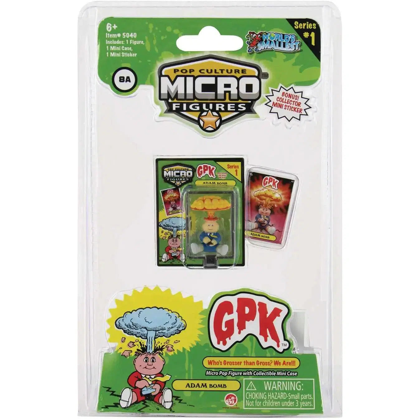 World's Smallest Micro Figures - Garbage Pail Kids