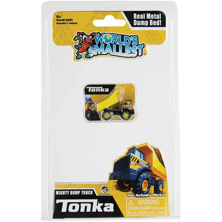 World's Smallest Tonka Dump Truck