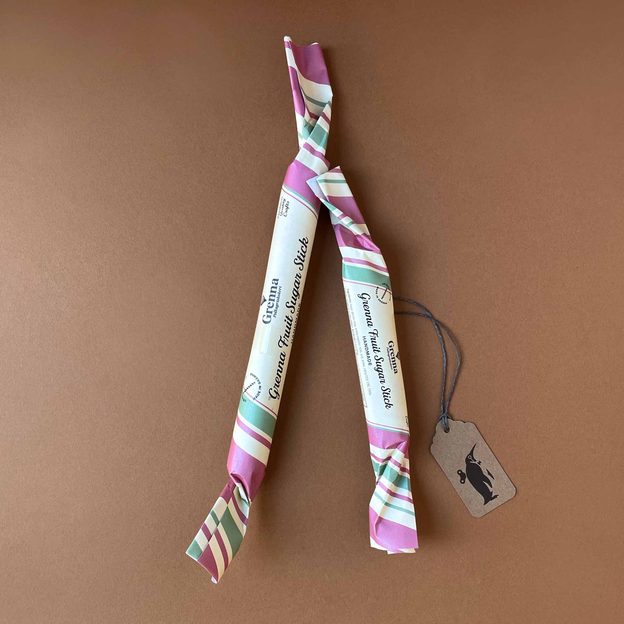 Swedish Polkagris Stick Candy | Tutti-Frutti
