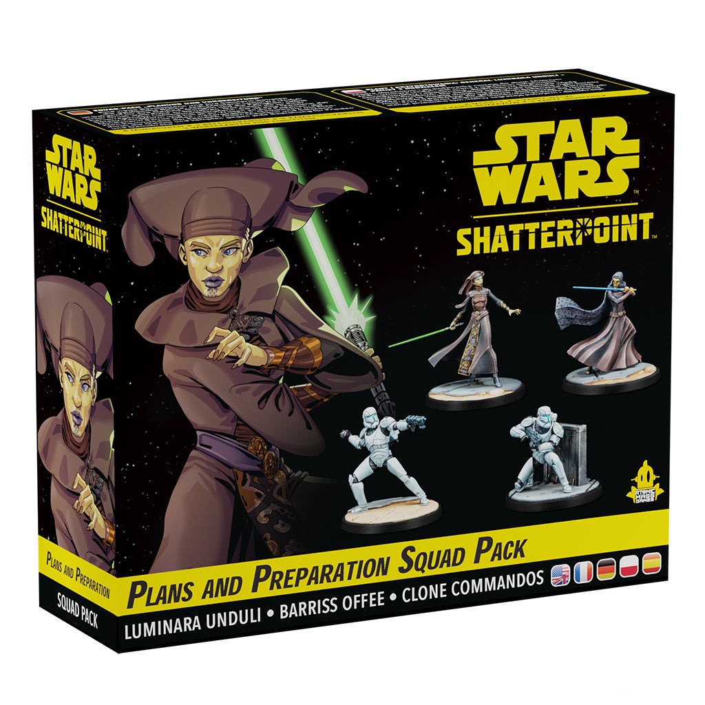 Star Wars: Shatterpoint - Plans and Preparation Squad Pack Miniatures