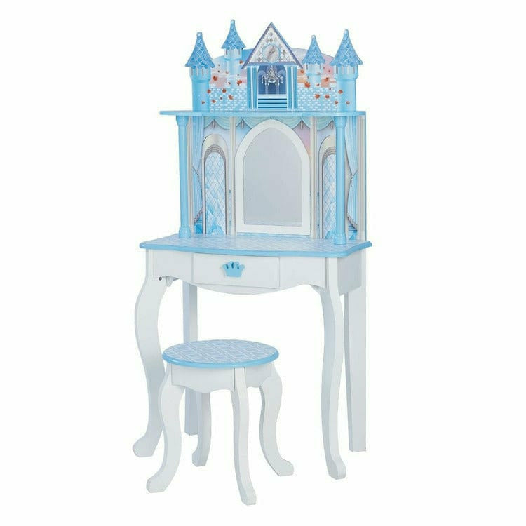 Dreamland Castle Play Vanity Set - White/Ice Blue