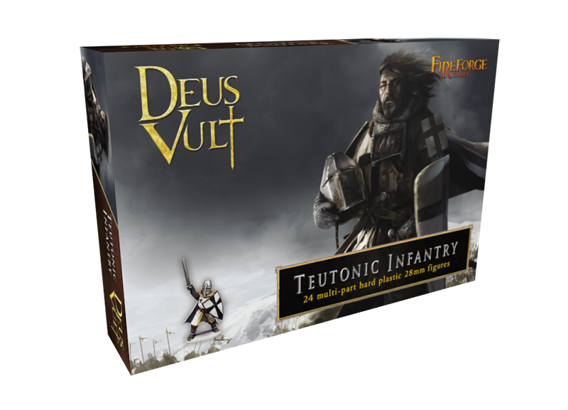 Teutonic Infantry, 28mm Model Figures