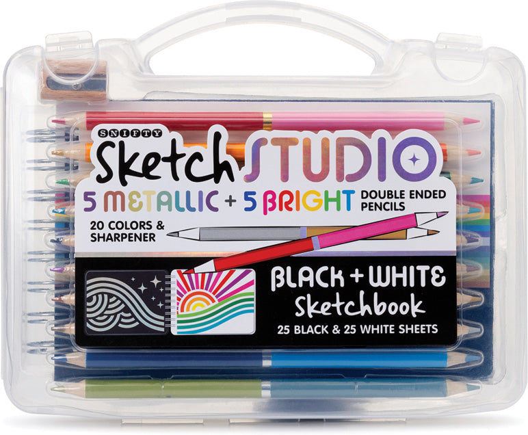 Sketch Studio B & W Travel Set