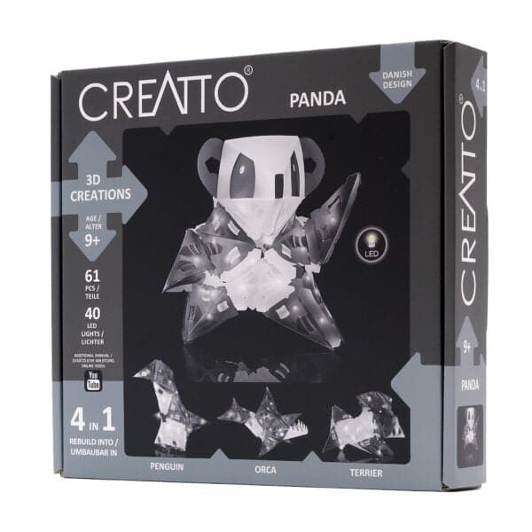 Creatto: Glowing Panda & Monochrome Crew
