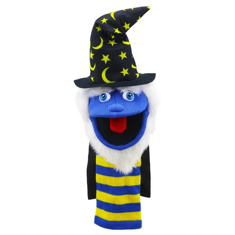 Knitted Puppets - Wizard
