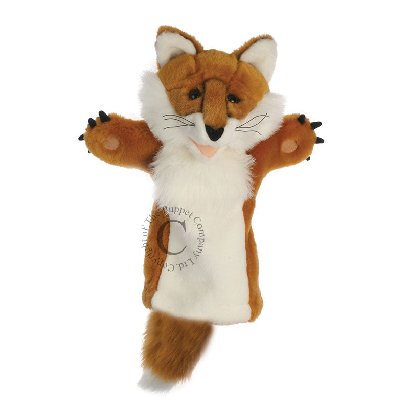 Long Sleeved Glove Puppets - Fox