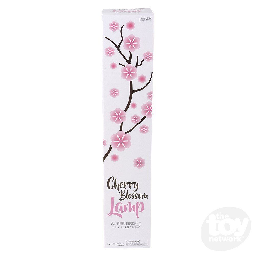 18" Cherry Blossom Tree LED Lamp