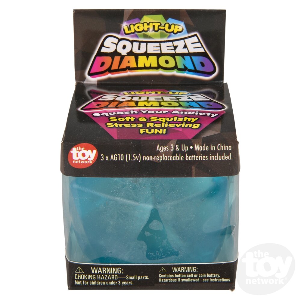 2.75" Light-Up Squeezy Sugar Diamond