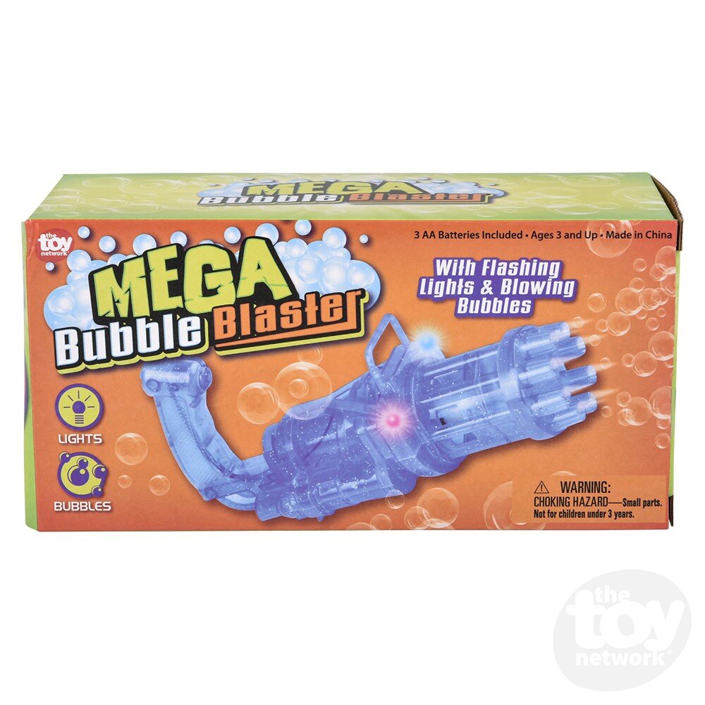 8" Light-Up Gatling Bubble Blaster